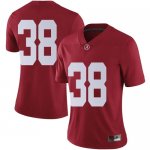 Women's Alabama Crimson Tide #38 Jalen Edwards Crimson Limited NCAA College Football Jersey 2403NSOG1